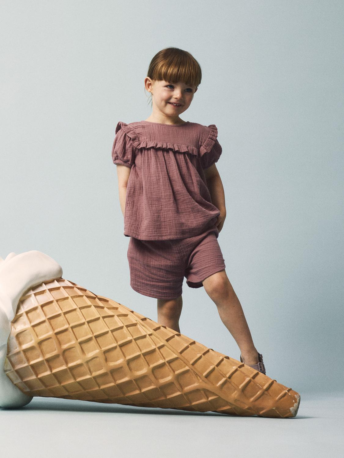 NMFHUSSI T-Shirts & Tops - Nostalgia Rose